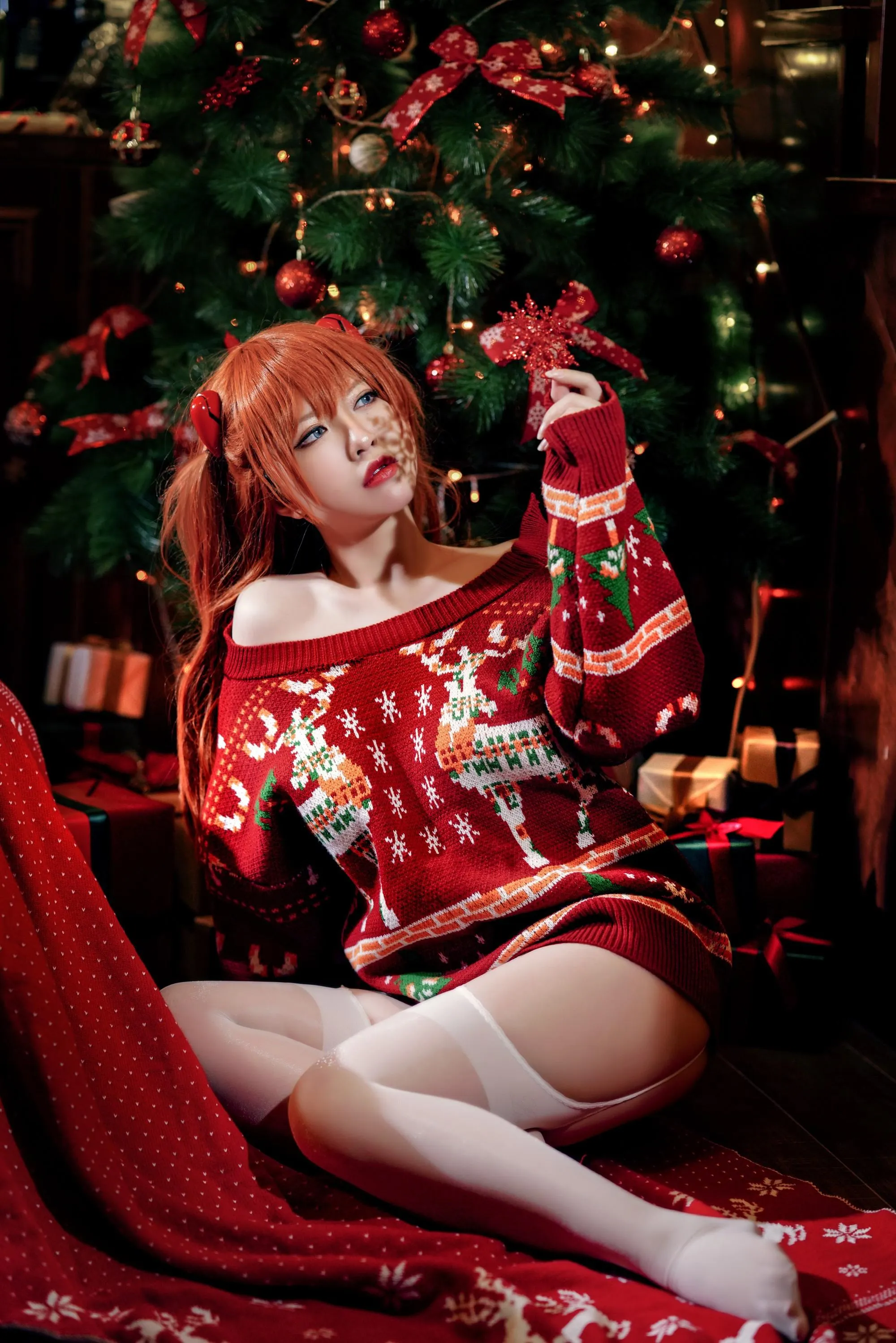 半半子 – NO.45 式波ー ASUKA Christmas [33P]插图5